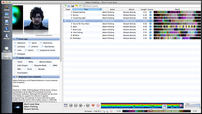 Les meilleures applications Mac à installer sur votre MacBook ou iMac interface de lecteur de musique clementine sur mac - Les meilleures applications Mac à installer sur votre MacBook ou iMac