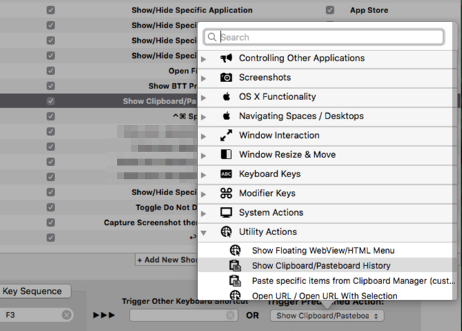 Les meilleures applications Mac à installer sur votre MacBook ou iMac liste des actions predefinies dans bettertouchtool - Les meilleures applications Mac à installer sur votre MacBook ou iMac