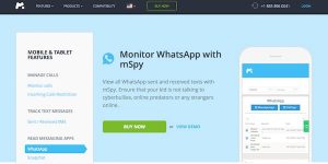 mspy 300x150 - Comment espionner les messages WhatsApp depuis votre PC ou votre smartphone (Android et iPhone)