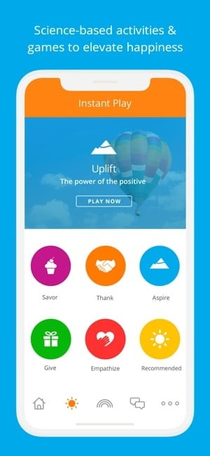 Les meilleures applications de bien-être pour iOS et Android 2023 capture decran de lapplication happify montrant - Les meilleures applications de bien-être pour iOS et Android 2023