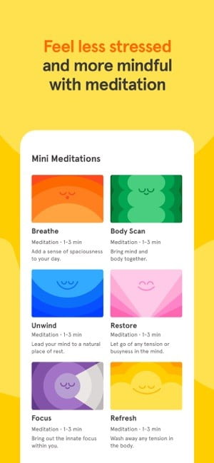 Les meilleures applications de bien-être pour iOS et Android 2023 capture decran de lapplication headspace montran - Les meilleures applications de bien-être pour iOS et Android 2023