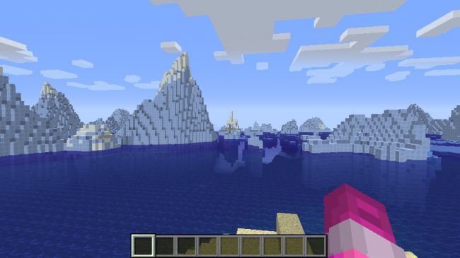 terre de glace minecraft - Minecraft Seeds: d&eacute;couvrez 13 mondes que vous pouvez cr&eacute;er sans astuces