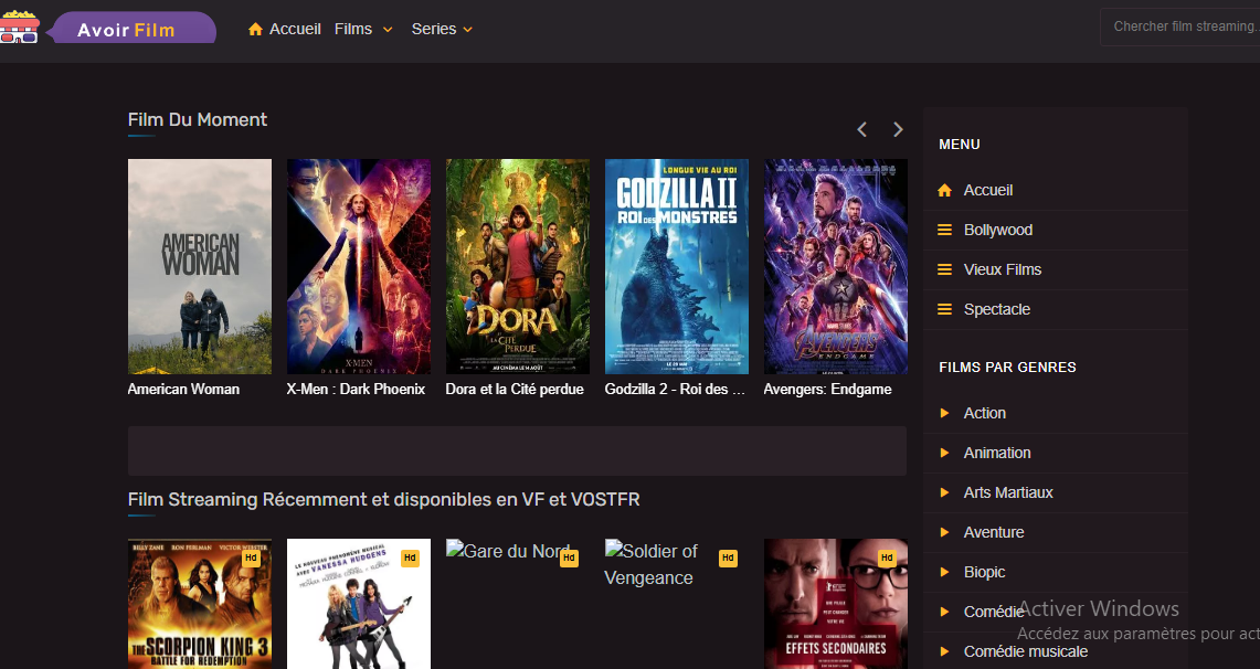 Capture 11 - Dadroz un nouveau site de film gratuit sans égale en 2023