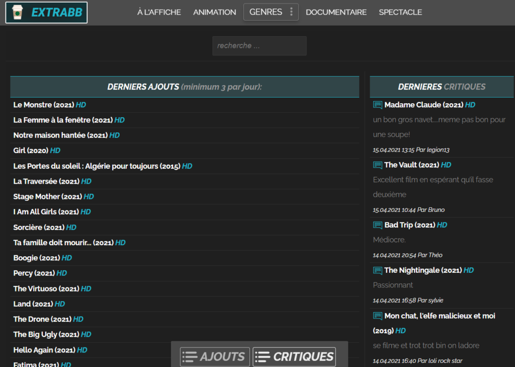 film extrabb 1024x729 - Extrabb un nouveau site de film gratuit sans &eacute;gale en 2023