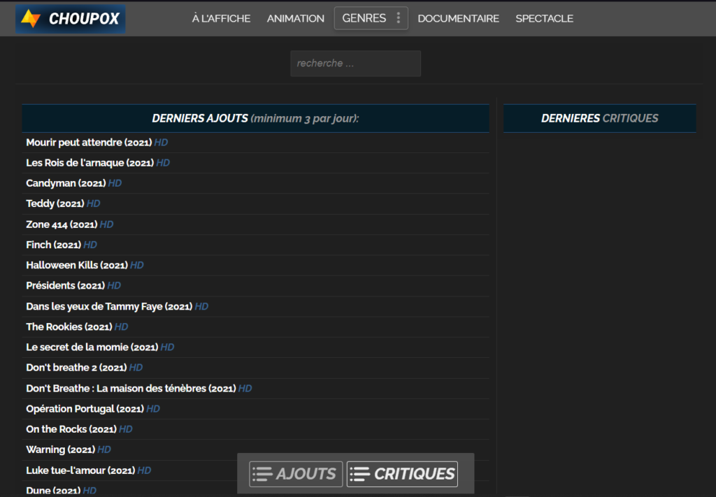 choupox 1024x711 - Choupox.com un nouveau site de streaming  film gratuit en 2023
