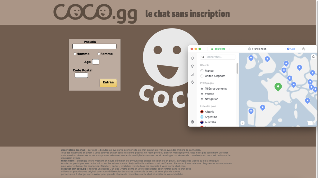 coco vpn 1024x574 - Coco Tchat : Le guide complet pour bien utiliser cette application de tchat